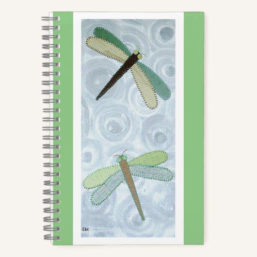 2 Dragonflies #1 Notizblock (Vorderseite)