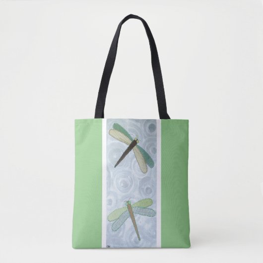2 Dragonflies #1 Tasche (Vorderseite)