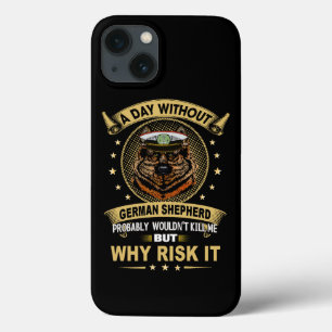 2 Ein Tag ohne deutschen Schäferhund wäre wahrsche Case-Mate iPhone Hülle