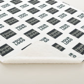 2 Einfaches mehrfaches Logo | weiß Sherpadecke (3/4)