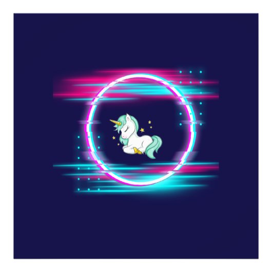 2.Einhorn-Liebe Fotodruck (Vorne)