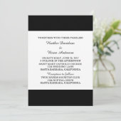 2 Einladung zur Hochzeit (Stehend Vorderseite)