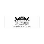 2 Eltern, 2 Kinder - Permastempel (Design)