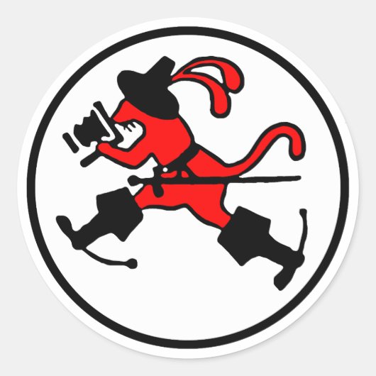 2 Emblem der Staffelaufklärungsgruppe 33-2(F)/33 Runder Aufkleber (Vorderseite)