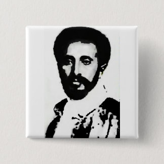 2" ER Haile Selassie I Abzeichen Button