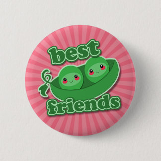 2 ERBSEN-BESTE FREUNDE BUTTON