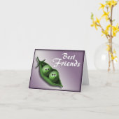 2 Erbsen in ein Hülse ~ besten Freunden Notecards Karte (Gelbe Blume)