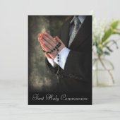 2, Erste Heilige Kommune Einladung (Stehend Vorderseite)