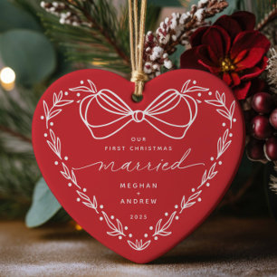 2 Erste WeihnachtsWeihnachtsWeihnachtsfeier Verhei Keramik Ornament