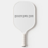 #2 Erstelle Dein Eigenes  Pickleball Schläger (Rückseite)
