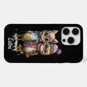 2 Eulenkätzchen iPhone Hülle (Rückseite (Horizontal))