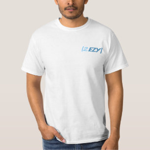 "2 EZY" Männerblau zweiseitiges Polo-Shirt T-Shirt