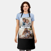 2 Familienname für FotoCollage - Horizontale Bilde Schürze (Getragen)