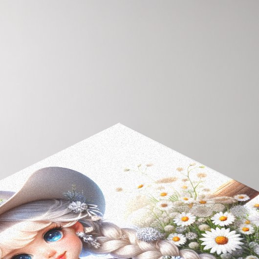 #2 Fantasy-Cowgirl Leinwanddruck (Ecke (oben))