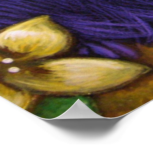 2 FANTASY OWLS Poster (Ecke)