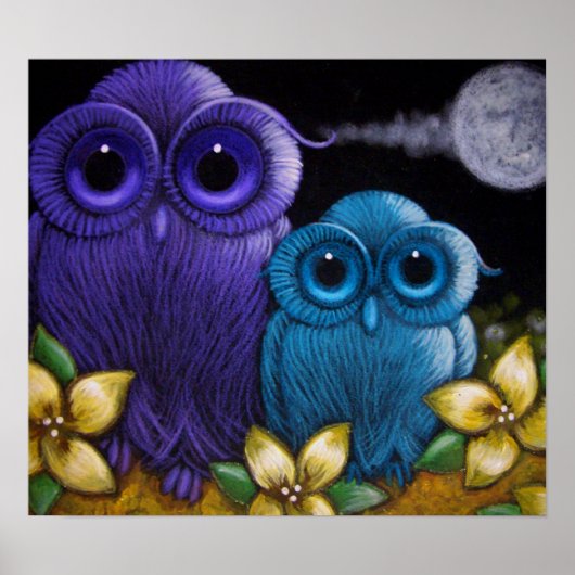 2 FANTASY OWLS Poster (Vorne)