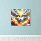 #2 Fantasy Welt Leinwanddruck (Insitu (Holzboden))