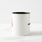 2 Farbearchitekten-Tasse 2 Zweifarbige Tasse (Mittel)