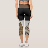 2 Fat Cats #1 Capri Leggings (Rückseite)