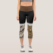 2 Fat Cats #1 Capri Leggings (Vorderseite)