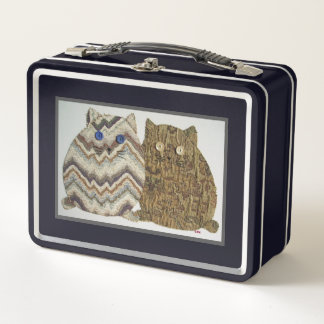 2 Fat Cats #1 Metall Brotdose