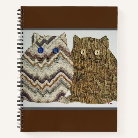 2 Fat Cats #1 Notizblock (Vorderseite)