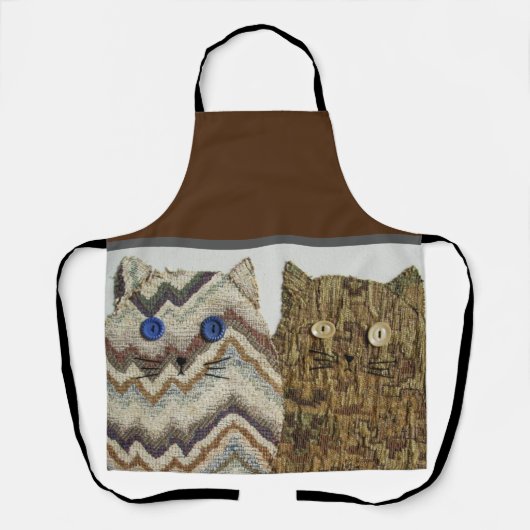 2 Fat Cats #1 Schürze (Vorderseite)