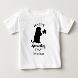2. Februar | Happy Groundhog Day Personalisiert Na Baby T-shirt