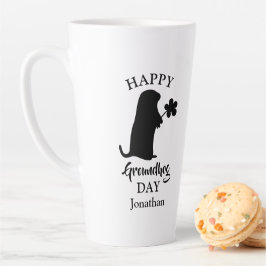 2. Februar | Happy Groundhog Day Personalisiert Na Milchtasse