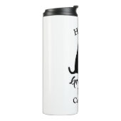 2. Februar | Happy Groundhog Day Personalisiert Na Thermosbecher (Nach links gedreht)