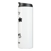 2. Februar | Happy Groundhog Day Personalisiert Na Thermosbecher (Nach rechts gedreht)