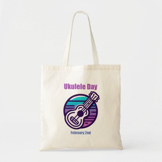 2. Februar - Ukulele Day Tragetasche (Vorne)