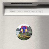 2. Feldheftepatch vietnam war rvets vets Magnet (In Situ (Geschirrspüler))