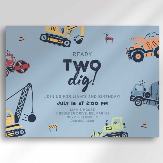 2. Fertigwagen mit zwei Dig Einladung