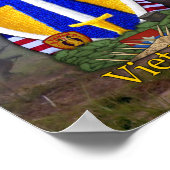 2. Field Force Vietnam Nam War Patch Print Poster (Ecke)