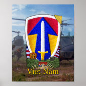 2. Field Force Vietnam Nam War Patch Print Poster (Vorne)