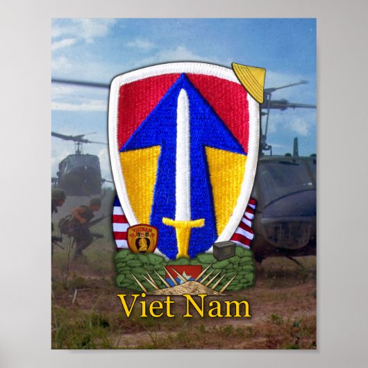 2. Field Force Vietnam Nam War Patch Print Poster (Vorne)