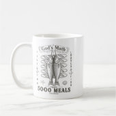 2 Fishes 5 Breads Jesus Feeds The 5000 Christian B Kaffeetasse (Links)