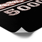 2 Fishes 5 Breads Jesus Feeds The 5000 Christian B Poster (Ecke)