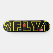 2 FLY 4 U JMT 7 3/4" Skateboarddecke Skateboard (Horizontal)