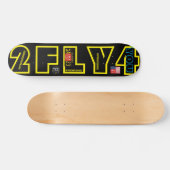 2 FLY 4 U JMT 7 3/4" Skateboarddecke Skateboard (Horizontal)