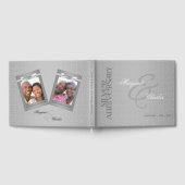 2-Foto-25. Silver Wedding Anniversary Party Gästebuch (Voll)