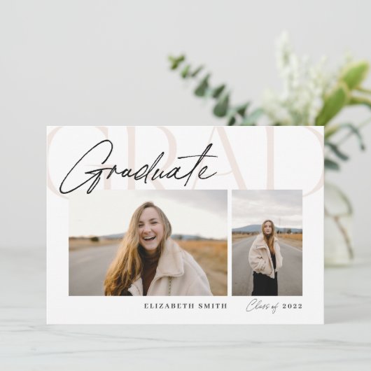 2-Foto-Ankündigung für den Mastertyp Ankündigung (Stehend Vorderseite)