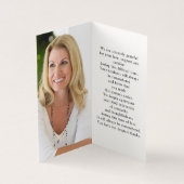 2 Foto Beerdigungsmappen-Beerdigungskarte (Innenseite)