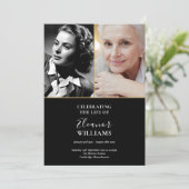 2 Foto Beerdigungsorden Programm (Stehend Vorderseite)