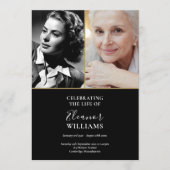 2 Foto Beerdigungsorden Programm (Vorderseite)