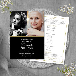 2 Foto Beerdigungsorden Programm