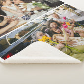 2 Foto Benutzerdefinierte Collage Personalisiert Sherpadecke (3/4)