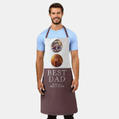 2 Foto Bester Vater Vatertag Sake Schürze (Getragen)