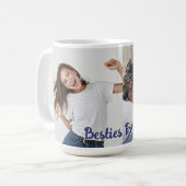 2 Foto Besties Kaffeetasse (Vorderseite Links)